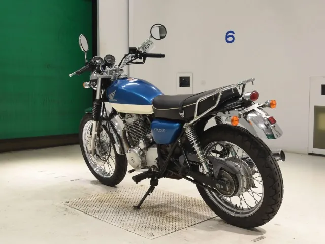 Honda CB400SS 2006, white | blue, фото 6