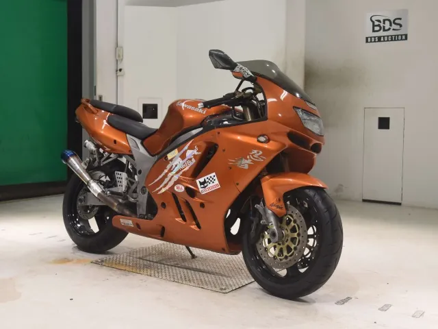 Kawasaki ZX-9R 1998, оранжевый, фото 3