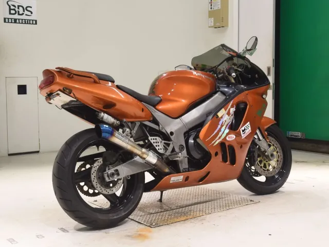 Kawasaki ZX-9R 1998, оранжевый, фото 5