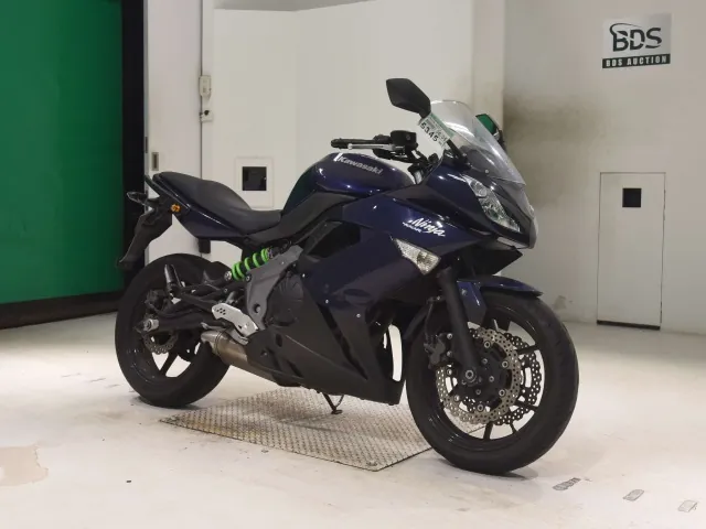 Kawasaki Ninja 400R 2012, синий, фото 3