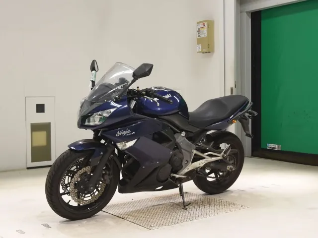 Kawasaki Ninja 400R 2012, синий, фото 4
