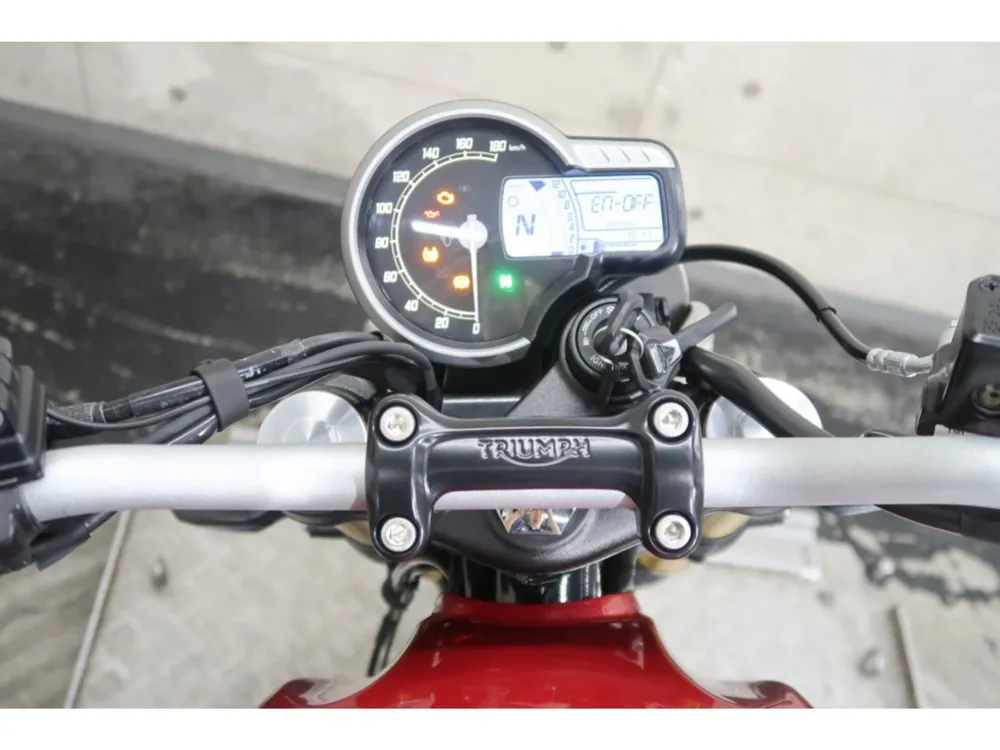 Triumph Speed 400 2024, red/gray, фото 16