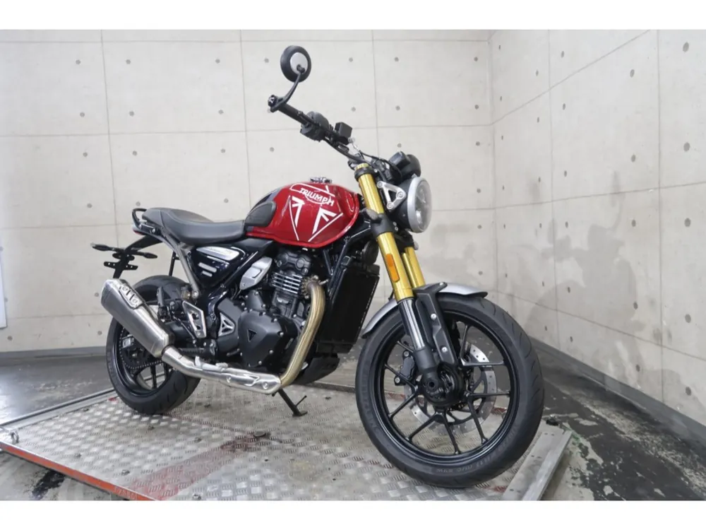 Triumph Speed 400 2024, red/gray, фото 4