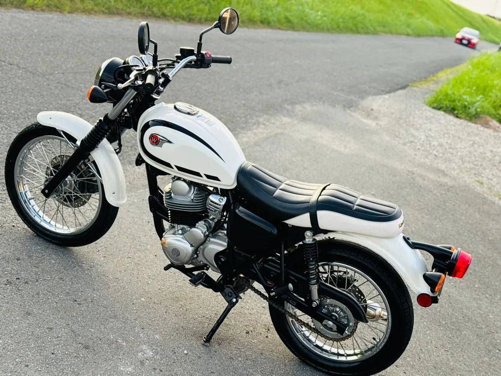 Kawasaki W230, белый, фото 14