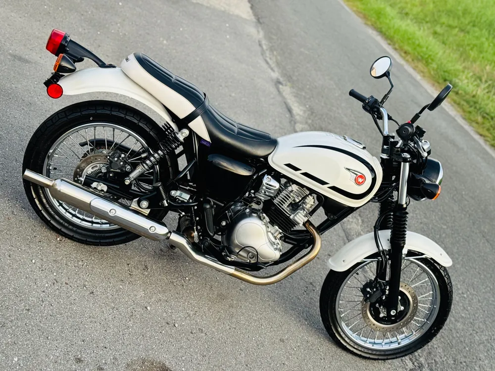 Kawasaki W230, белый, фото 17