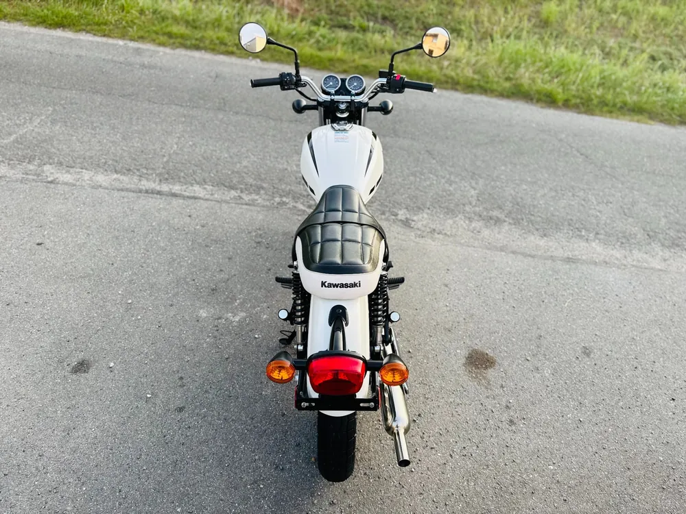Kawasaki W230, белый, фото 7