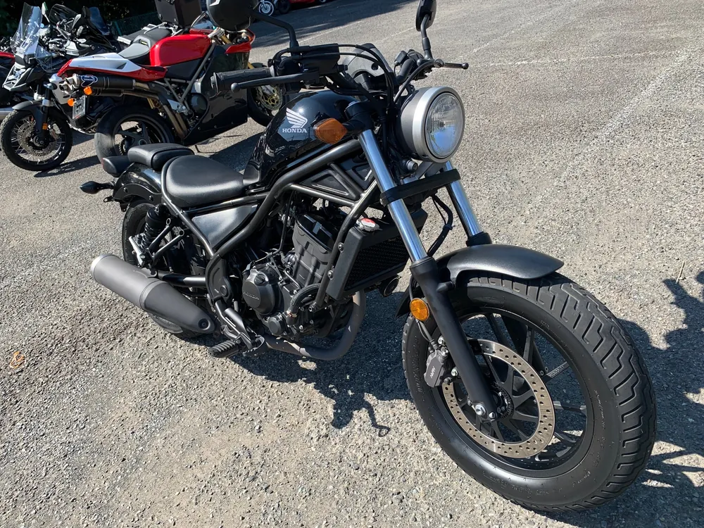 Honda Rebel 250, чёрный, фото 2