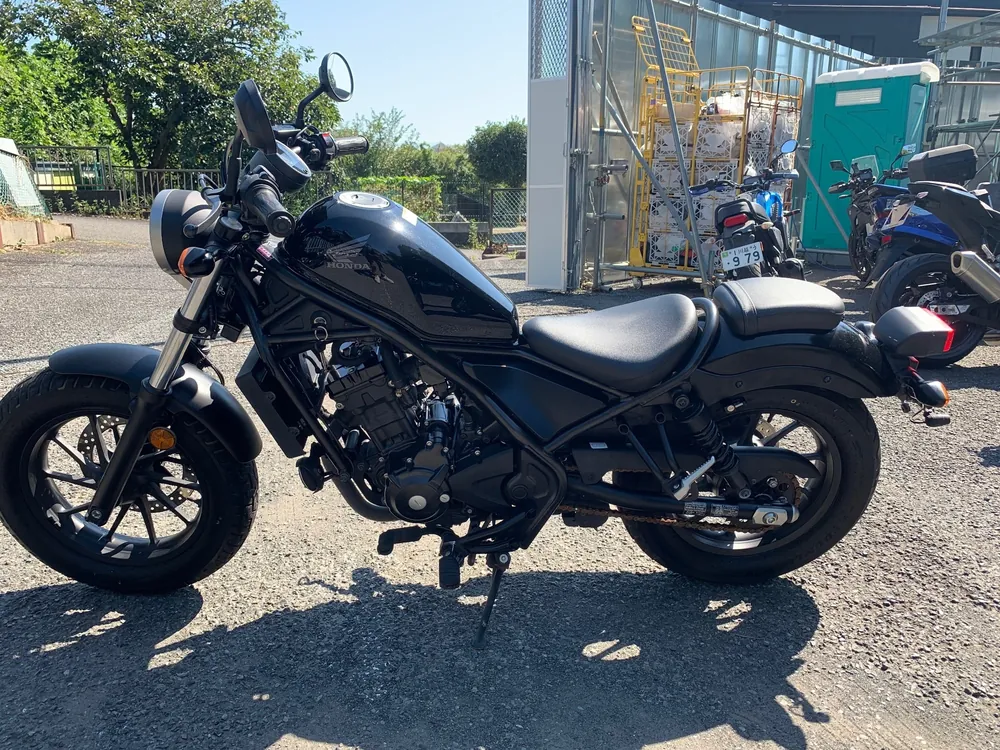 Honda Rebel 250, чёрный, фото 3