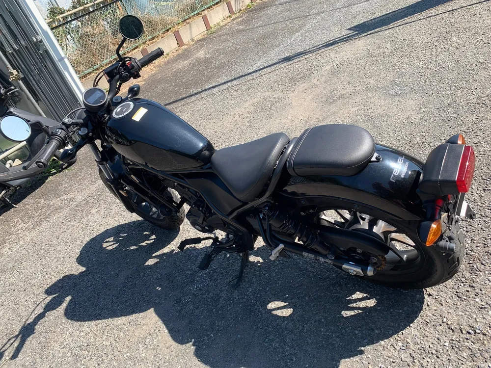 Honda Rebel 250, чёрный, фото 4