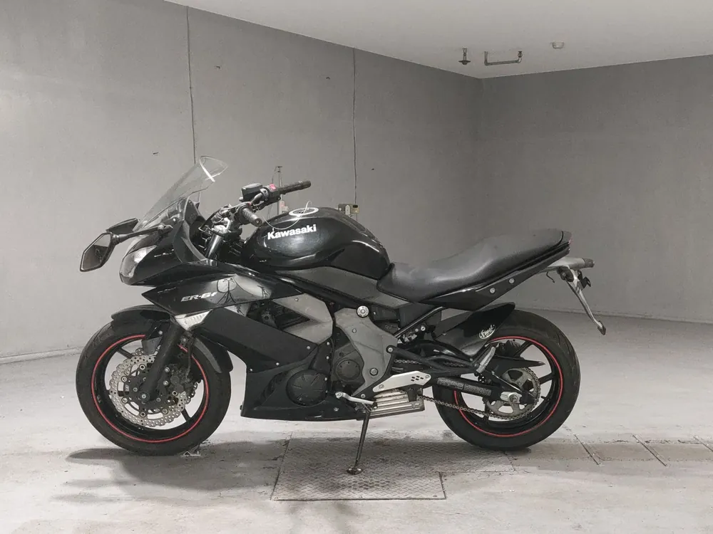 Kawasaki ER-6f 2011, чёрный, фото 2