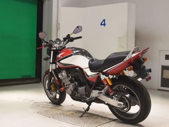 Honda CB400SB 2008, красный, фото 6