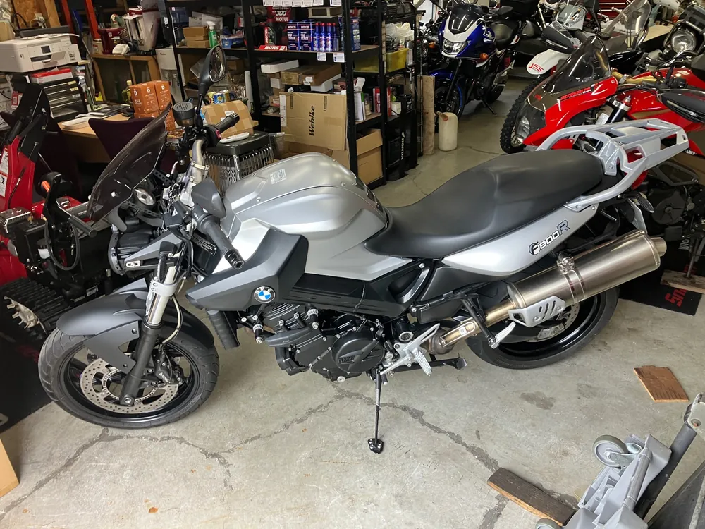 BMW F800R 2010, серебристый, фото 2