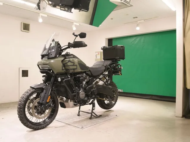 Harley-Davidson Pan America 1250S 2021, зелёный, фото 4