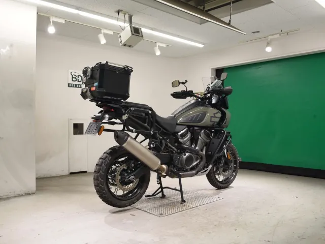 Harley-Davidson Pan America 1250S 2021, зелёный, фото 5