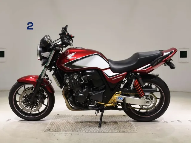 Honda CB400SB 2019, white | red | black, фото 2