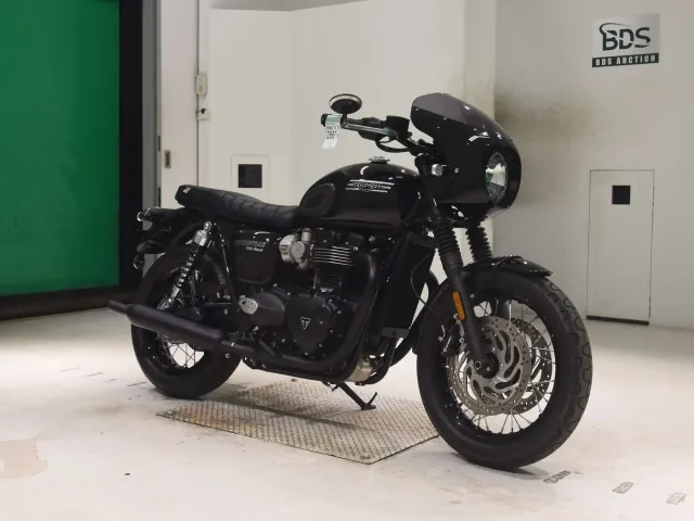 Triumph Bonneville T120 2021, чёрный, фото 3