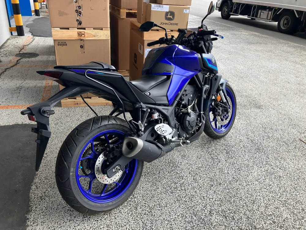 Yamaha YZF-R25, синий, фото 2