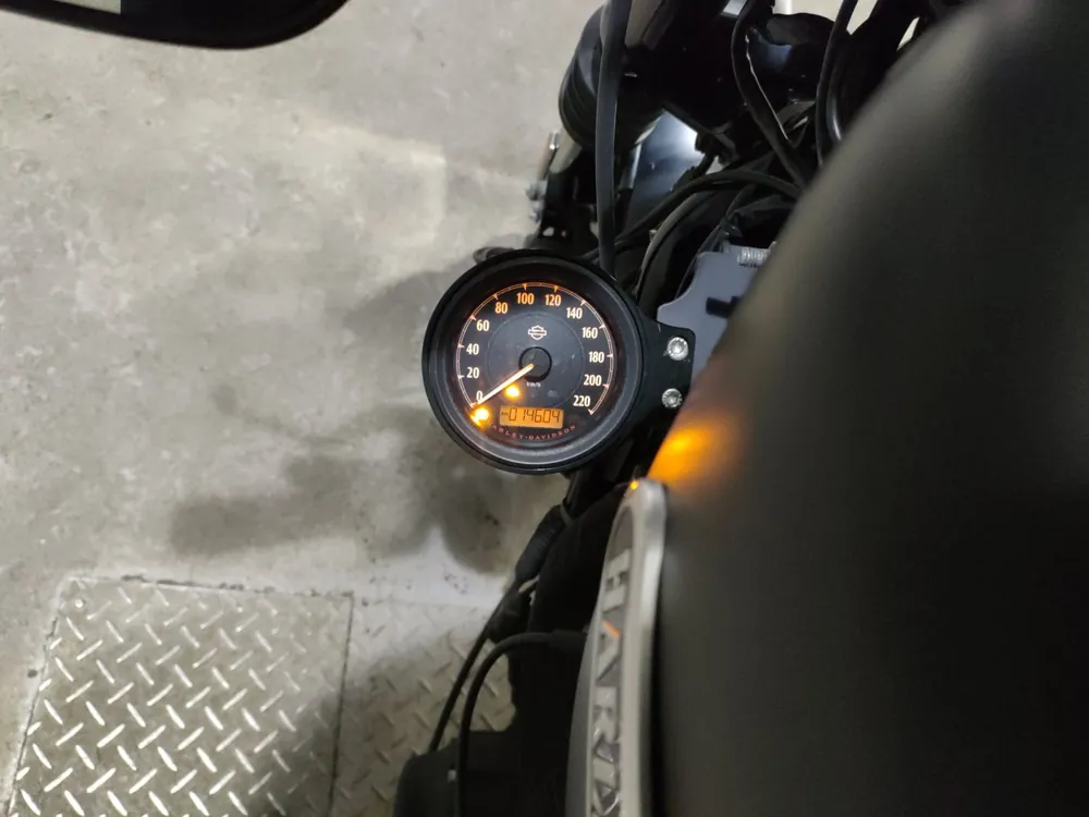 Harley-Davidson XL883N 2017, чёрный, фото 5
