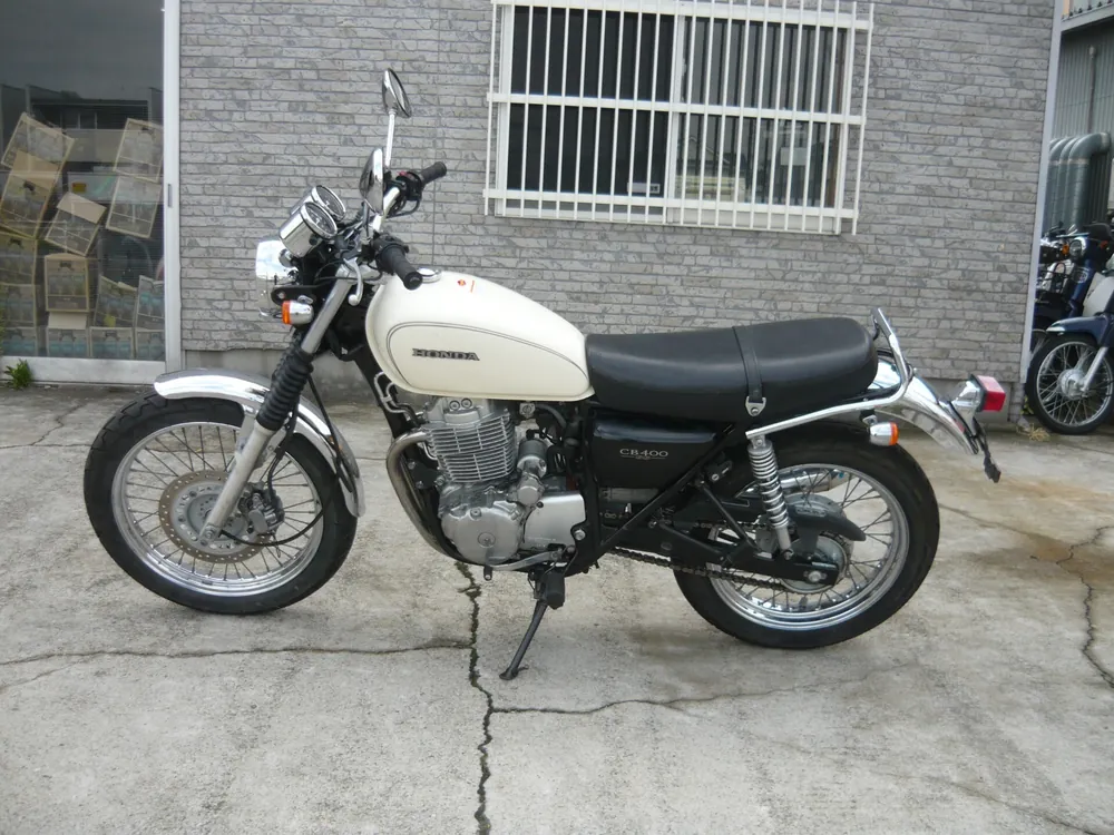 Honda CB400SS 2006, белый, фото 2