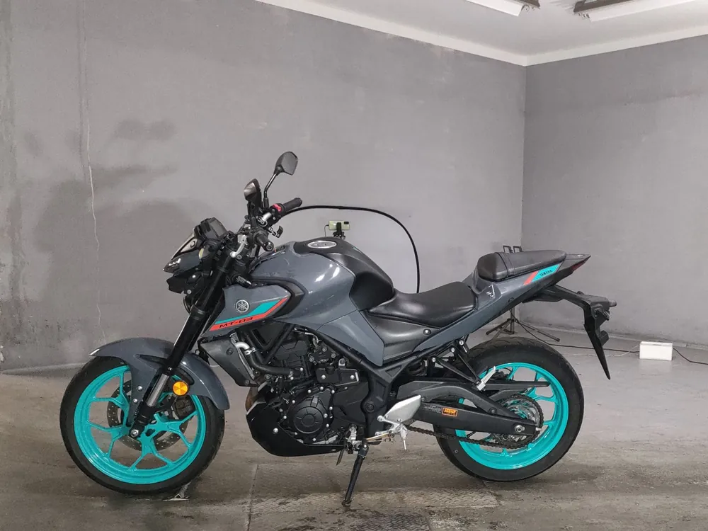 Yamaha Mt-03A 2024, серый, фото 2