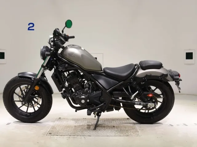 Honda Rebel 250, matt gun, фото 2
