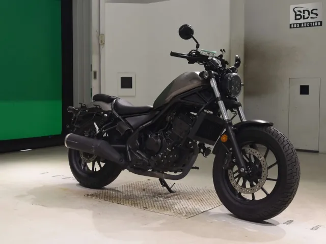 Honda Rebel 250, matt gun, фото 3