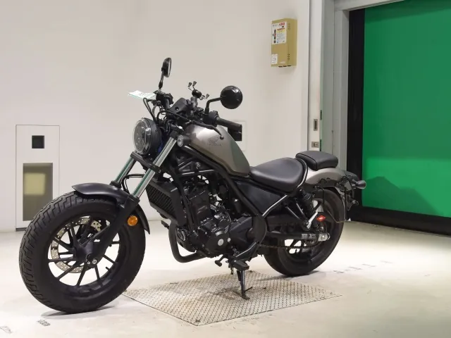 Honda Rebel 250, matt gun, фото 4