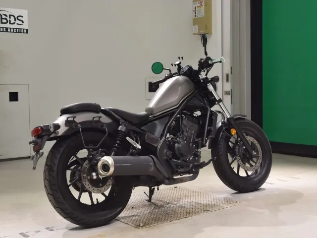 Honda Rebel 250, matt gun, фото 5