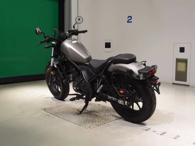 Honda Rebel 250, matt gun, фото 6