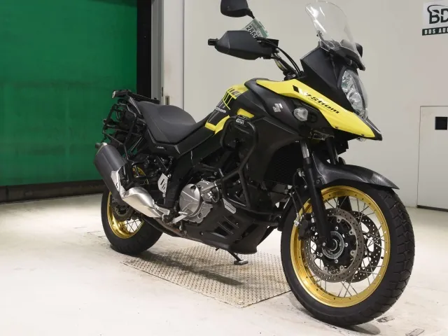 Suzuki V Strom650A 2021, чёрный, жёлтый, фото 3