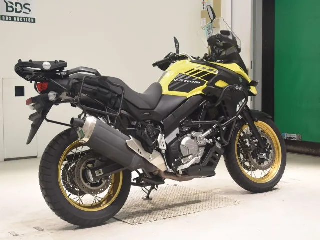 Suzuki V Strom650A 2021, чёрный, жёлтый, фото 5