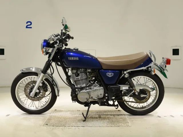 Yamaha SR400 Final Edition Limited 2021, navy blue, фото 2