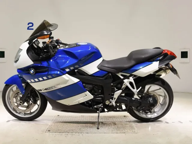 BMW K1200S 2007, white | blue, фото 2
