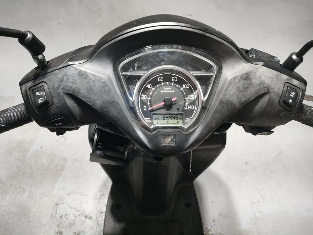 Honda Dio110-3 Basic, чёрный, фото 5