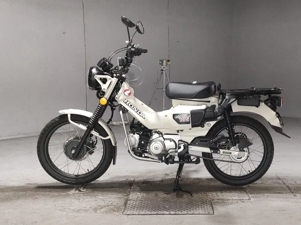 Honda CT125 Hunter Cub, белый, фото 2