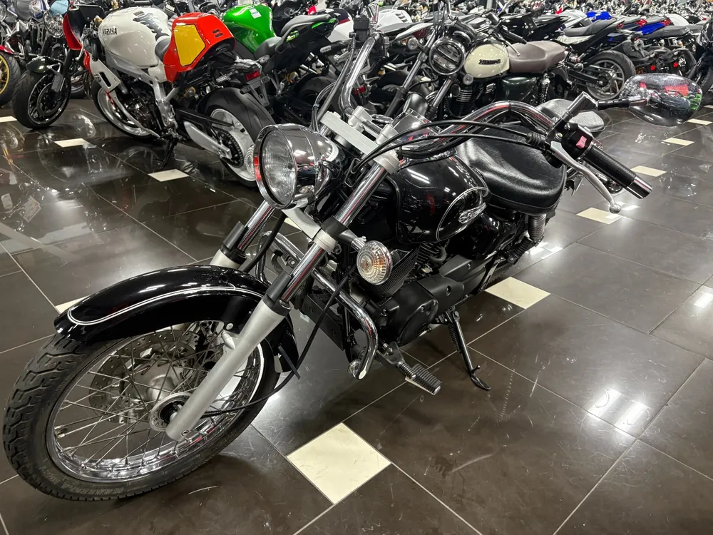 Yamaha Dragstar 250, чёрный, фото 4