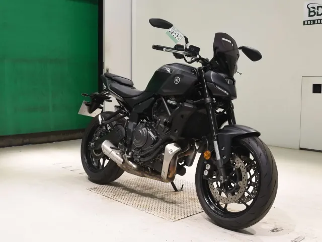 Yamaha MT-07ABS 2025, matt black, фото 3