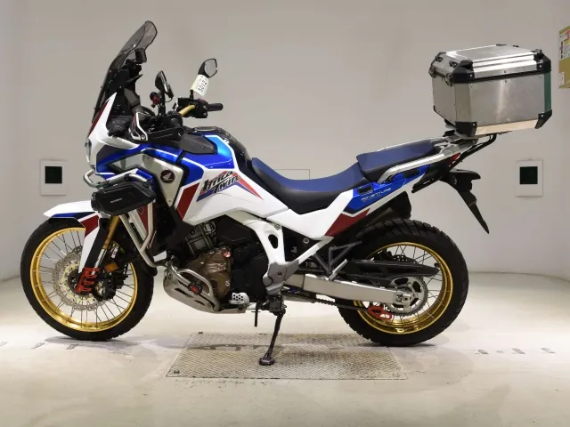 Honda CRF1100L, белый, красный, синий, фото 2