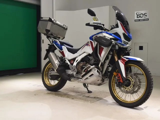 Honda CRF1100L, белый, красный, синий, фото 3