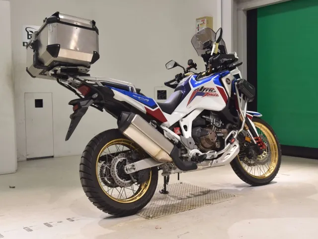 Honda CRF1100L, белый, красный, синий, фото 5