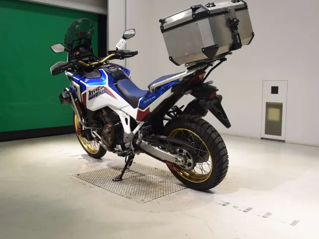 Honda CRF1100L, белый, красный, синий, фото 6