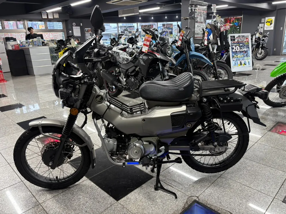 Honda CT125 Hunter Cub, maddo gray, фото 2