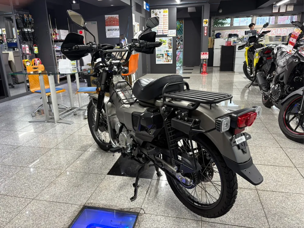 Honda CT125 Hunter Cub, maddo gray, фото 4