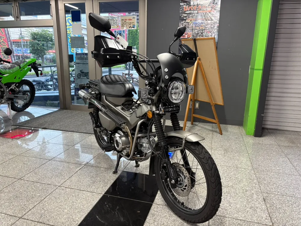 Honda CT125 Hunter Cub, maddo gray, фото 8