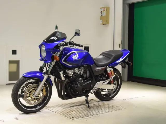 Honda CB400 Super Four 2002, синий, фото 4