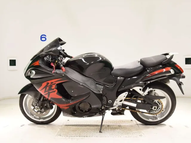 Suzuki GSX1300R Hayabusa 2009, чёрный, фото 2