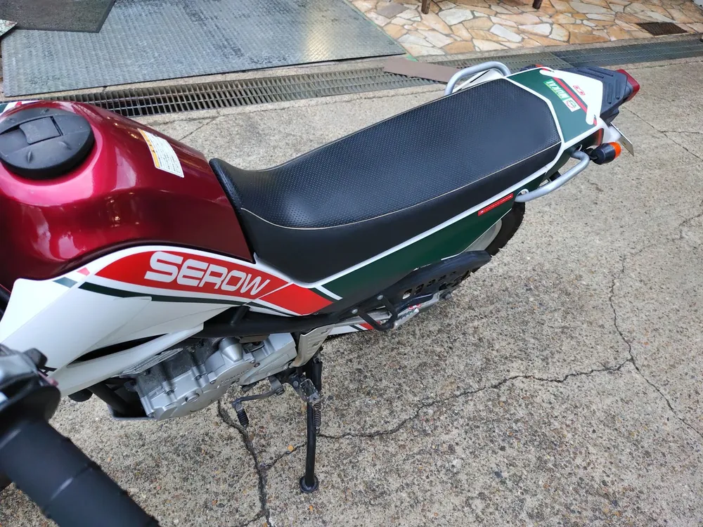 Yamaha Serow 250, white / red, фото 8