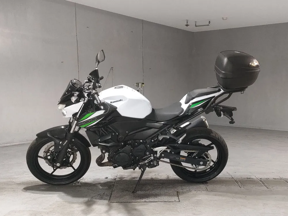Kawasaki Ninja 400 2019, white/black, фото 2