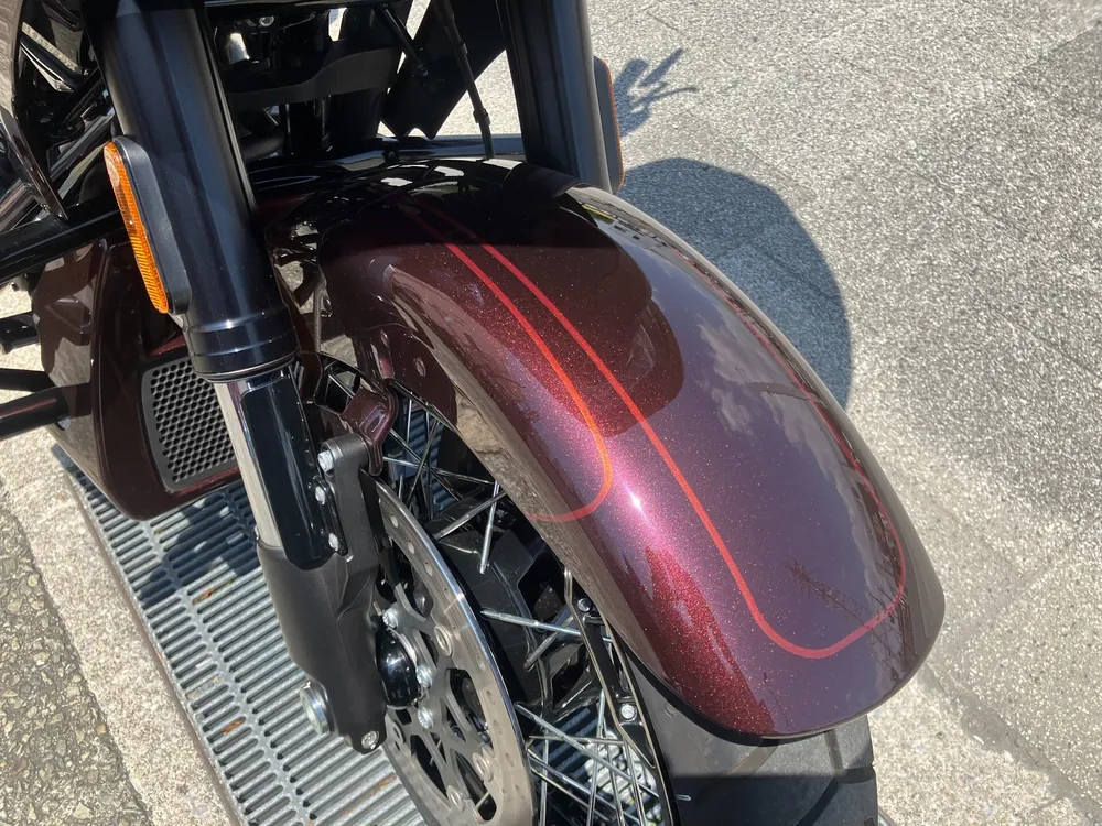 Harley-Davidson FLTRXSE1800CVO 2024, dark red wine, фото 9