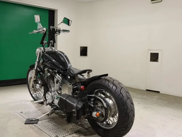 Honda Steed 400 1990, чёрный, фото 6